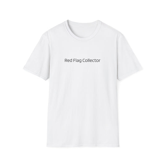 Red Flag Collector Unisex T-Shirt – Statement Design